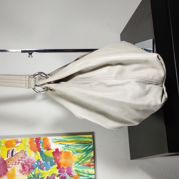 Simply Vera by Vera Wang Pebbled Leather Hobo Bag - Picture 3 of 8